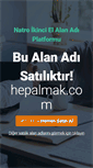 Mobile Screenshot of hepalmak.com